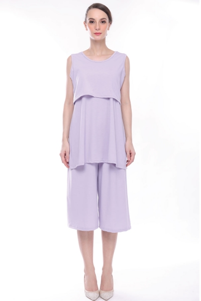 Alina Pyjamas in Lilac Alina Pyjamas in Lilac